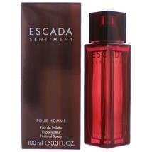 Escada Sentiment by Escada, 3.4 oz Eau De Toilette Spray for Men - £40.40 GBP