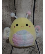 Squishmallows Yellow Butterfly NIXIE 7.5&quot; Plush Stuffed Animal Rainbow B... - £10.36 GBP