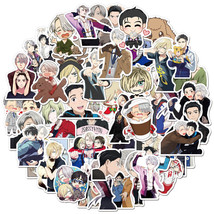 50 PCS Handmade Yuri on ICE Anime Stickers - Waterproof Decals for Luggage Lapto - £7.86 GBP