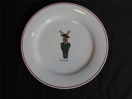 Rainbow Mountain by LTD Santa&#39;s Reindeer 8.25&quot; Salad/Dessert &quot;Donner&quot; Plate Chri - £11.38 GBP