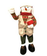 Tyler The Talking Snowman Greeter 29 In Tall 12 In Wide Motion Activated... - £39.05 GBP