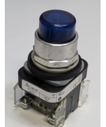 Allen Bradley 800T-QB10B Blue Light Illuminated Pushbutton Switch 120V - $55.60 CAD