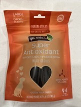 Grain Free 1 Pouch 6.6 Oz Super Antioxidant Dental Chew Sticks, Large - £19.38 GBP