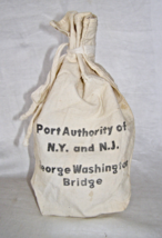 RARE VINT. “GEORGE WASHINGTON BRIDGE” MONEY/TOLL COLLECTOR’S BAG-“PORT A... - $182.99 MXN