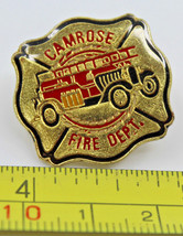Camrose Fire Department Alberta Canada Collectible Pin  - $10.90