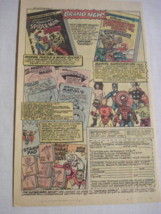 1977 Color Ad Marvel Superhero Merchandise Mego Figures, Stamp Set, Books - £6.28 GBP
