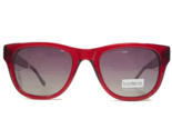 Kensie Sunglasses FOR REAL Clear Red Black Tortoise with Purple Polarize... - £40.60 GBP
