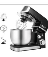 Kitchen in the box Compact Stand Mixer 3.2Qt Small Electric Food Mixer 6... - $84.44 CAD