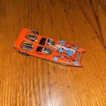 Hot Wheels Speedboat H2Go Double Engine Blue Gold with Stars Collectible... - $9.90