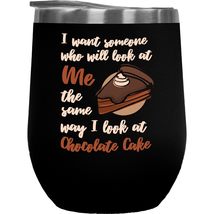 Make Your Mark Design Chocolate Cake Lover Coffee &amp; Tea Gift Mug for Couple, Men - £21.71 GBP