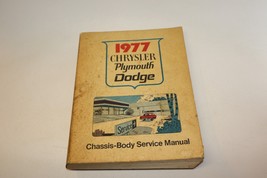 Vintage 1977 Chrysler Plymouth Dodge Chassis-Body Service Manual  Passenger Cars - $12.86