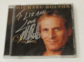 Vintage by Michael Bolton CD Sep-2003 Passion Group Production Signed twice - £41.04 GBP