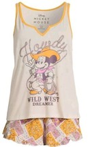 ©DISNEY Howdy Wild West Dreamer~ Large (12-14) ~ 2-Piece Pajama Shorty T... - $23.38