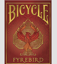 Fyrebird Bicycle Playing Cards Poker Size Deck USPCC Custom Limited New Sealed - £9.47 GBP