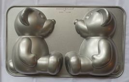 Nordic Ware Build A Bear Workshop Cake Pan 3D Teddy Bear Aluminum USA  - £15.97 GBP