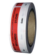 Tamper-Evident Tape 1In x 4In PK250 - £86.16 GBP