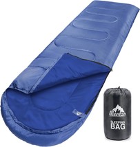 Men&#39;S 4 Season Warm And Cool Weather Sleeping Bag By Mereza Camping Slee... - £29.73 GBP