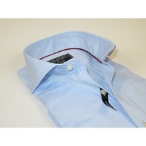 Men's Shirt Charles TYRWHITT Turkey 100% Cotton Cut-away Collar CHT-28 Blue image 2