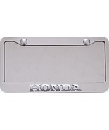 HONDA 3D CHROME SCRIPT  ( not printed or decal) STAINLESS STEEL FRAME - $25.00