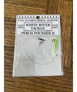 White River #X90158B2 Glow &amp; Glow Fluorocarbon Perch Pounder II 8 Lb-NEW... - €21,24 EUR