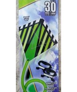 X-Kites StuntDiamond 30&quot; Green Dual Control Kite - New! - £10.19 GBP