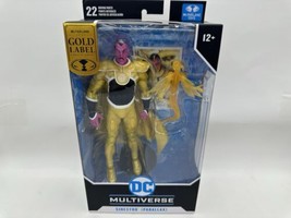 McFarlane DC Multiverse Sinestro Parallax Action Figure Gold Label Green Lantern - £18.44 GBP