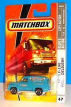 Matchbox 2009 City Action Series #47 Ford F-100 Panel Delivery Blue McKenzie&#39;s - £5.45 GBP