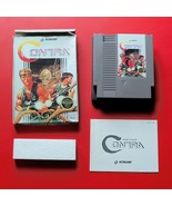 Nintendo NES Contra Game Rev-A Box Manual Authentic Tested Konami Shoote... - $3,687.65 MXN