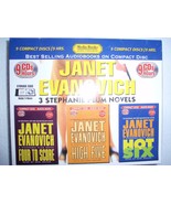 3 Stephanie Plum Novels: Four to Score / High Five / Hot Six Janet Evano... - $79.19