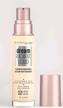 New Maybeline 05 Liquid Foundation Hyaluronic Acid Collagen Shade Vanilla - $118.25 MXN