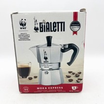 Bialetti 3 Cup Moka Express Stovetop Espresso Coffee Maker Pot Latte - £19.76 GBP