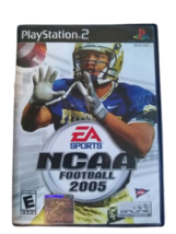 Ncaa Football 2005 (Sony PlayStation 2, 2006) PS2 Complete with Book - £6.24 GBP