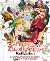 Dvd The Seven Deadly Sins Season 12345 + 2 Movies + 2 Ov As +Special -English Dub - £39.08 GBP