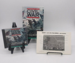 Robert E. Lee: Civil War General (PC, 1996) Game, Case, Manual - £14.13 GBP