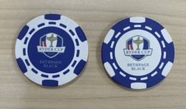 Ryder Cup 2026 Bethpage Black Poker Chips 4pc - $12.95