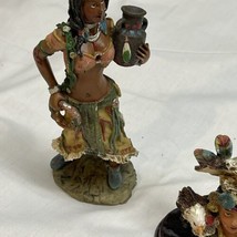 Set of 4 Vintage K&#39;s Collection Native American Figurines - £8.43 GBP