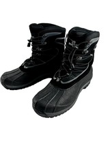 Magellan Outdoors Mens Thinsulate Boots Size 13 Weatherproof Black Insulated - £35.83 GBP