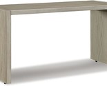 Signature Design by Ashley Dalenville Modern Over Ottoman Table, Light B... - $508.99
