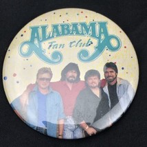 ALABAMA Fan Club Vintage Pin Button Pinback - $9.89