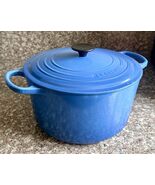 Le Creuset Size 26 (D) Marseille Blue Signature Series Dutch Oven 5.5 qt - $193.05