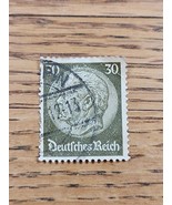 Germany Stamp Hindenburg 30pf Used - $1.35 CAD