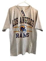 Vtg 90s Los Angeles Rams Team Nfl L Single Stitch New Old Stock Artex Tag Usa - £64.24 GBP