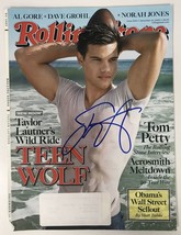 Taylor Lautner Signed Autographed Complete &quot;Rolling Stone&quot; Cover - £39.27 GBP