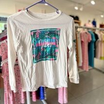 Hollywood The Jean People Reggie Long Sleeve Graphic Tee Boys Size M EUC - $15.84