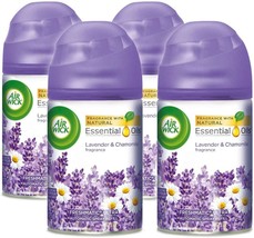 Air Wick Pure Freshmatic 4 Refills Automatic Spray- Lavender &amp; Chamomile- Air Fr - £35.03 GBP