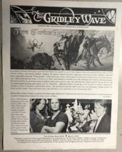 THE GRIDLEY WAVE #330 (2010) 2-page Edgar Rice Burroughs Tarzan fanzine - $14.84