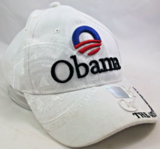 Obama The 44th President Hat White Hook Loop Baseball Cap - £10.76 GBP