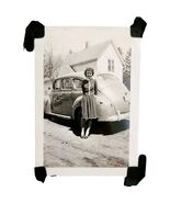 Beautiful Woman Real Photo Antique Classic Car C1920s-1950s Unknown Date... - €17,13 EUR