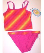 NWT Angel Beach Girl&#39;s Pink 2 Pc. Tankini Swimsuit, Size 16, $30 - $261.86 MXN