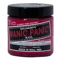 Manic Panic Semi-Permanent Hair Color Cream Rock 'N' Roll Red 4 Oz - $11.45